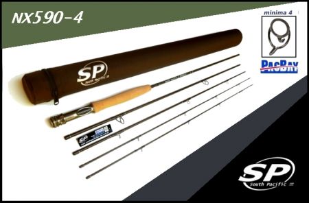 South Pacific NX590-4 5wt fly rod